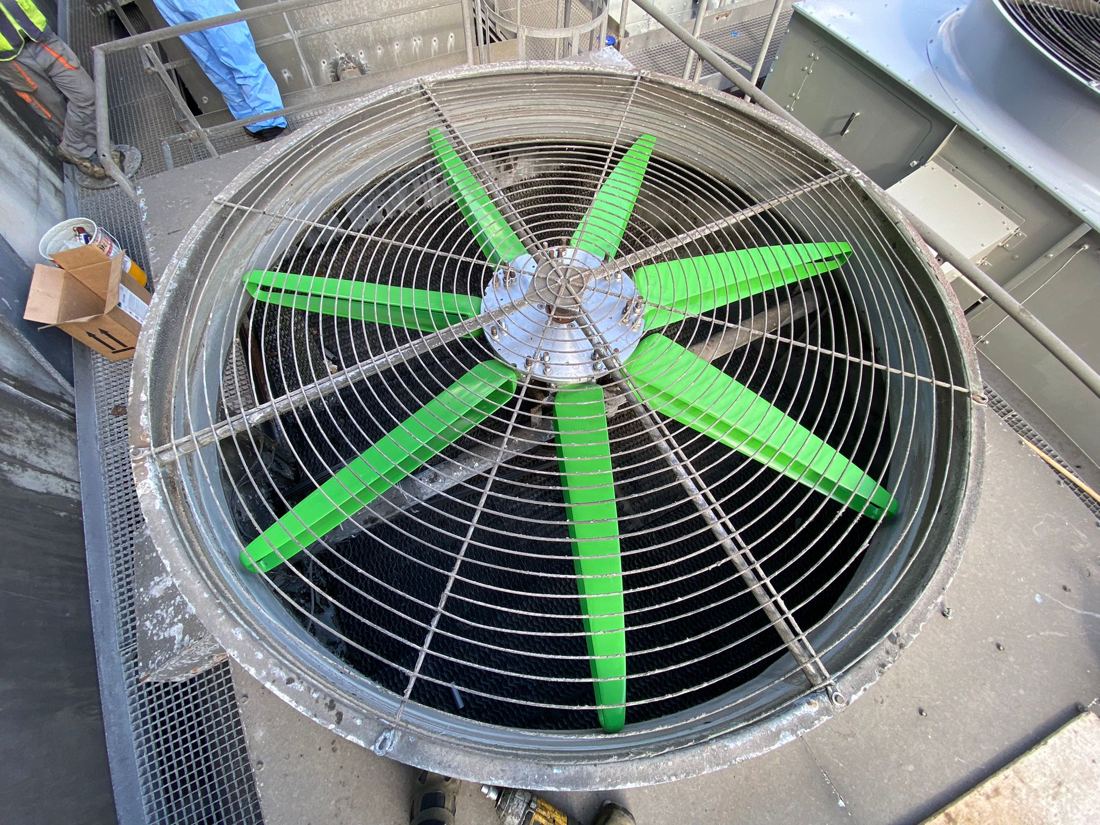 GT Green Fan installed at a chemical plant